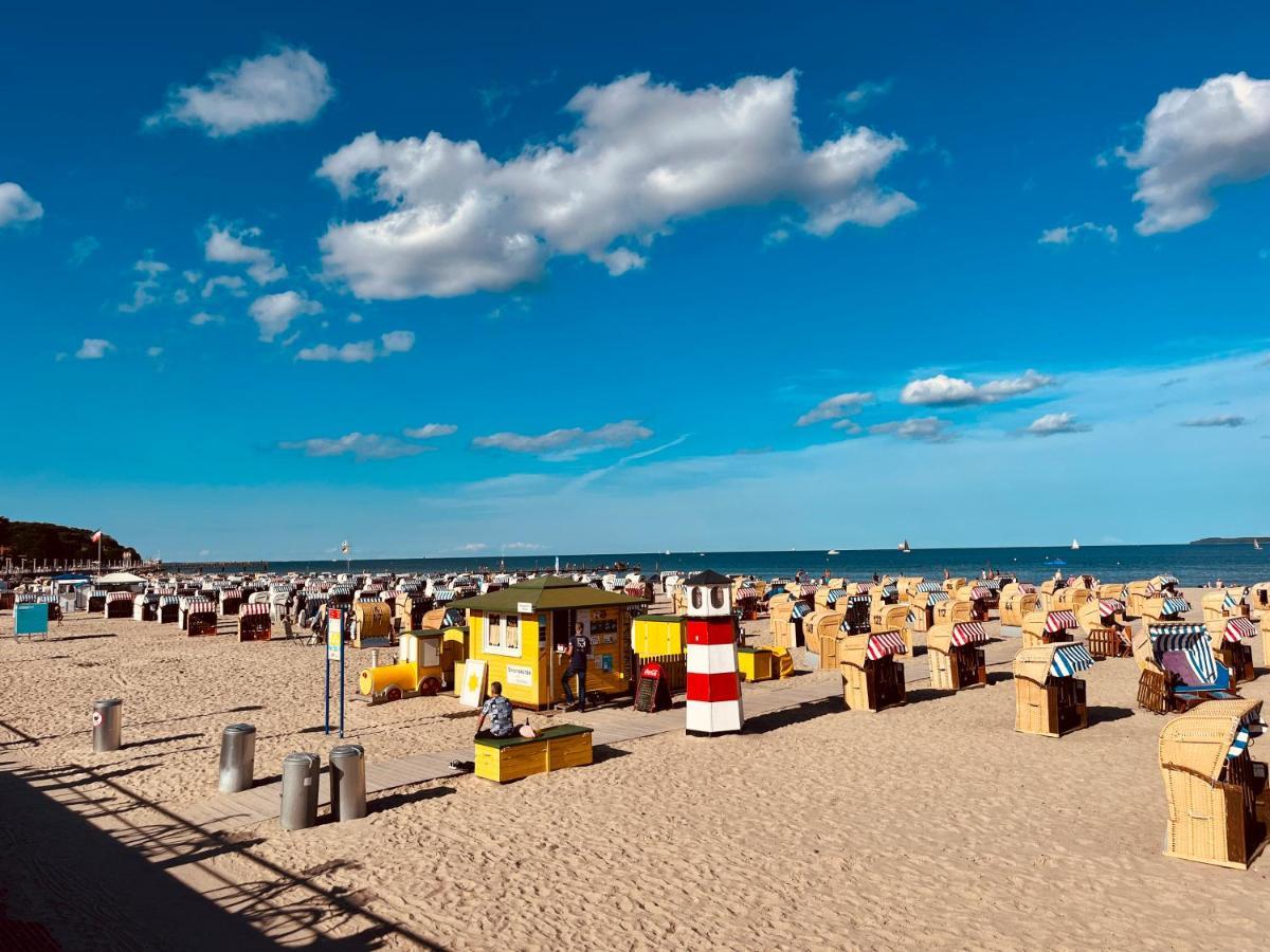 Wohlfuehl Strand Wohnung 'Mein Ankerplatz' Lübeck Exteriör bild